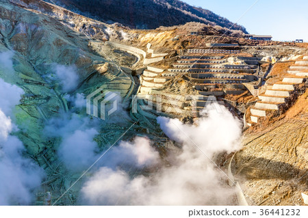 Owakudani, Hakone, steam 36441232