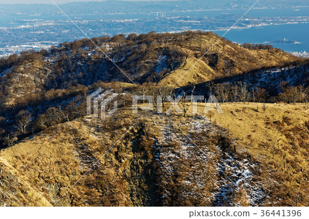 Prospects of the ridge line and the southern region towards Tanzawata seen from Mt. 36441396