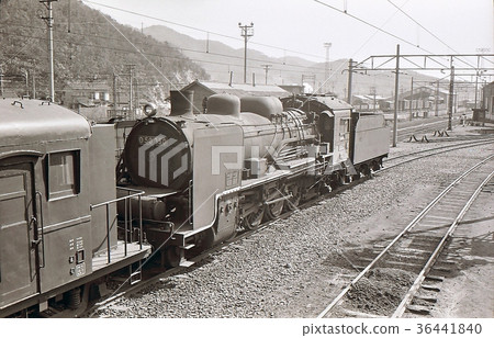 昭和43蒸汽機車D50 Maiohara工程區滋賀縣 36441840