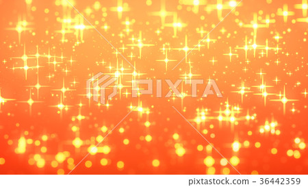 star glow on red background with bokeh effect 36442359
