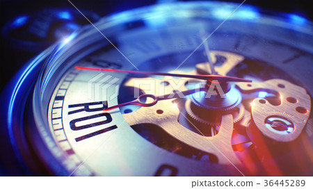 ROI - Phrase on Pocket Watch. 3D. 36445289