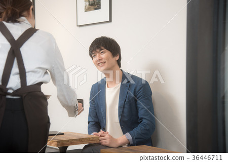 咖啡館職員客戶 咖啡館職員客戶 36446711