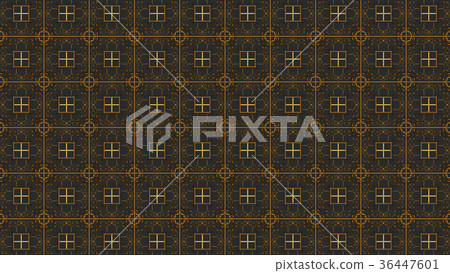 Golden Egyptian Hieroglyphs Kaleida 36447601