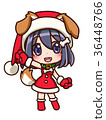 Inoue Santa _ C _紅色×黑色頭髮 36448766