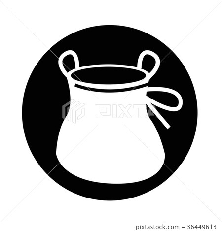 Chalk Bag For Rock Climbing Stock Illustration - Download Image