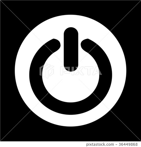 On Off Switch Icon Stock Illustration