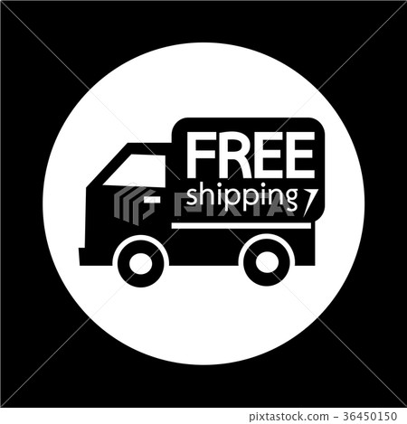 Free shipping icon 36450150