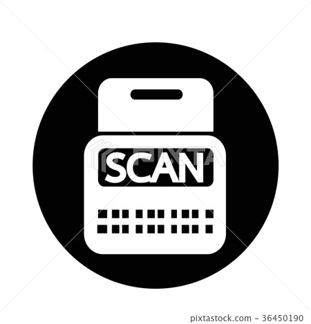 插图素材: scan stock icon