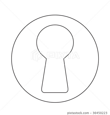 keyhole icon keyhole icon 36450223