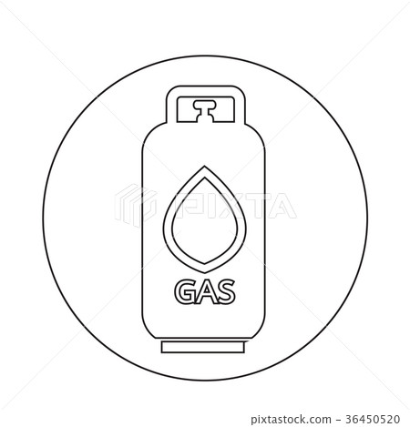 Liquid Propane Gas icon Liquid Propane Gas icon 36450520
