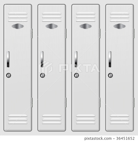 School and gym lockers School and gym lockers 36451652