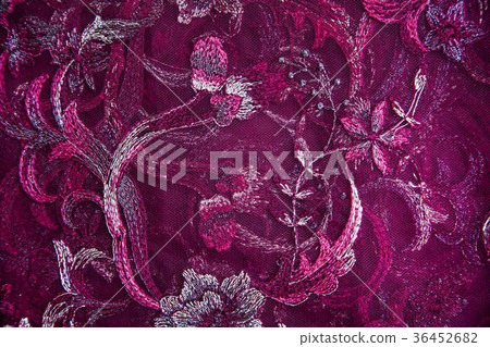 Tapestry fabric with floral colorful pattern Tapestry fabric with floral colorful pattern 36452682