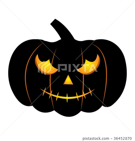 abstract halloween pumpkin 36452870