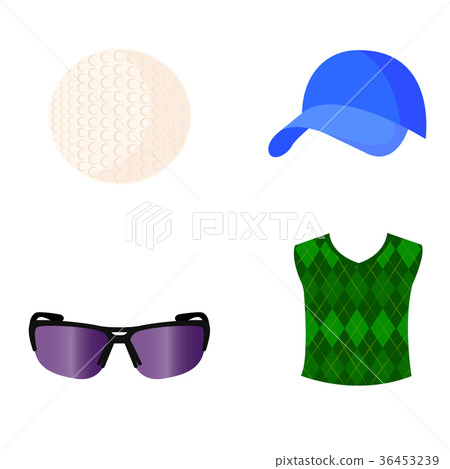Abstract golf object Abstract golf object 36453239