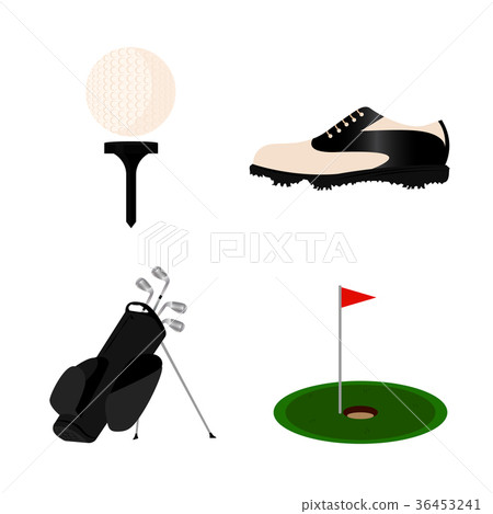 Abstract golf object Abstract golf object 36453241