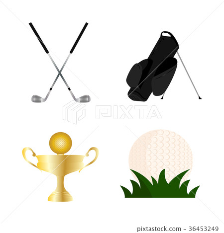 Abstract golf object 36453249