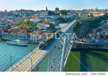 Porto Old Town skyline, Portugal 36454808