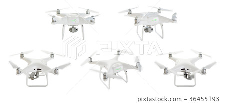 Unmanned Aircraft System (UAV) Quadcopter Drones 36455193