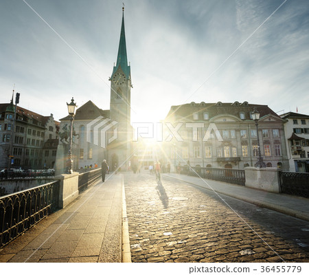 city center of Zurich , Switzerland city center of Zurich , Switzerland 36455779