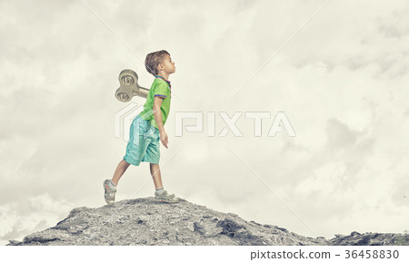 Hyperactive happy child Hyperactive happy child 36458830