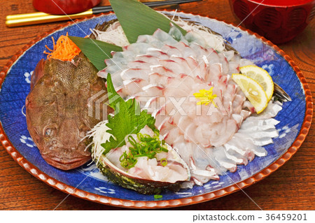 海鮮白魚生魚片 海鮮白魚生魚片 36459201