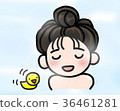 Women bathing 36461281