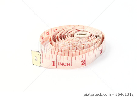 Measuring tape isolated on white background Measuring tape isolated on white background 36461312