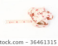 Measuring tape isolated on white background 36461315