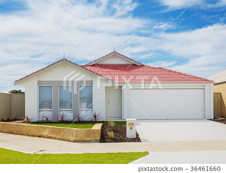 modern suburban house modern suburban house 36461660