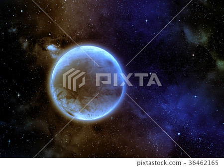 galaxy in a free space 36462165