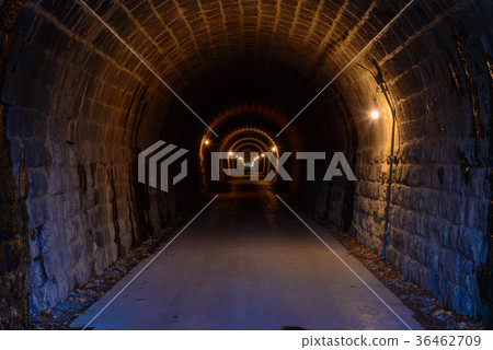 Inside Izu's former Amagi tunnel 36462709