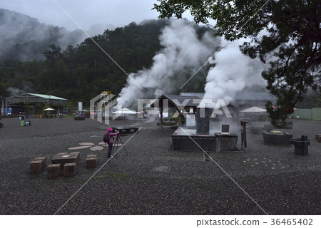 Yilan County, Datong Township, Qingshui Geothermal Power Plant, Qingshui Geothermal, Chinese Taipei, Hot Springs, Water, Buildings, Hot Gas, Vapor, Smoke Yilan County, Datong Township, Qingshui Geothermal Power Plant, Qingshui Geothermal, Chinese Taipei, Hot Springs, Water, Buildings, Hot Gas, Vapor, Smoke 36465402