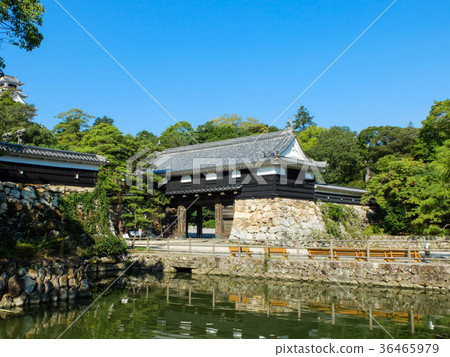 金田城堡的大門 金田城堡的大門 36465979