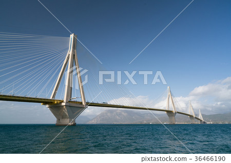 view of the Charilaos Trikoupis bridge Rio-Antirio view of the Charilaos Trikoupis bridge Rio-Antirio 36466190