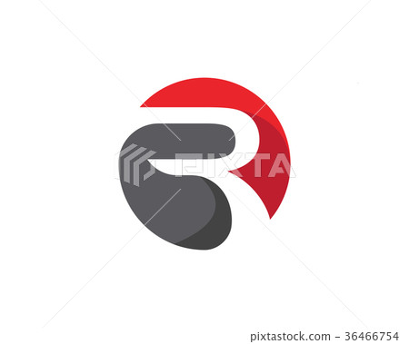 Business corporate R letter logo design vector - Stock Illustration ...