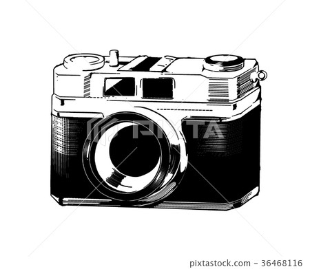 復古相機的插圖 36468116