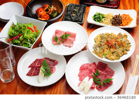 Yakiniku Korean food gathering Yakiniku Korean food gathering 36468180