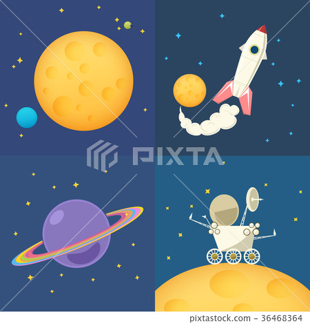 Space Icons Set 36468364