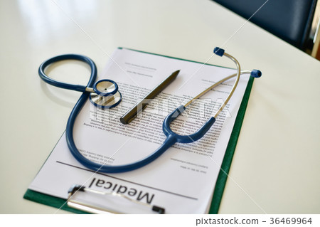 Concept Medical Device, Medical equipment is placed on the desk. Concept Medical Device, Medical equipment is placed on the desk. 36469964