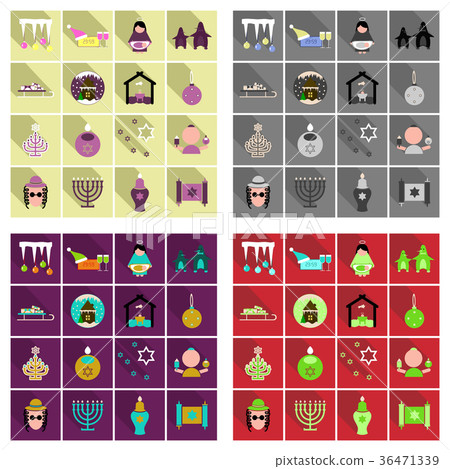 Rosh Hashanah (Jewish New Year) seamless pattern 36471339