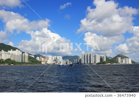 from East Lamma Channel view of HK from East Lamma Channel view of HK 36473940