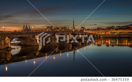 Jacques-Gabriel Bridge in Blois, France 36475359