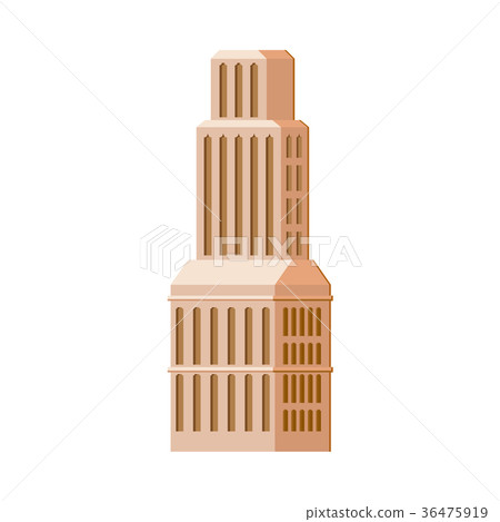 Modern contemporary skyscraper, high rise building 36475919