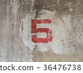 red paint number 5 36476738