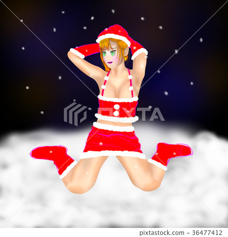 聖誕老人婦女 聖誕老人婦女 36477412