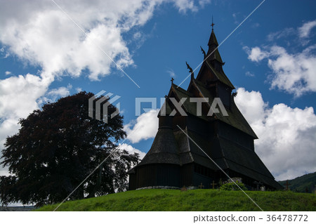 Hopperstad Stave Church, Sogn og Fjordane, Norway Hopperstad Stave Church, Sogn og Fjordane, Norway 36478772