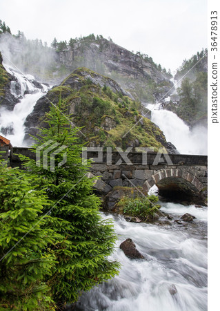 Lotefossen, Hordaland, Norway Lotefossen, Hordaland, Norway 36478913