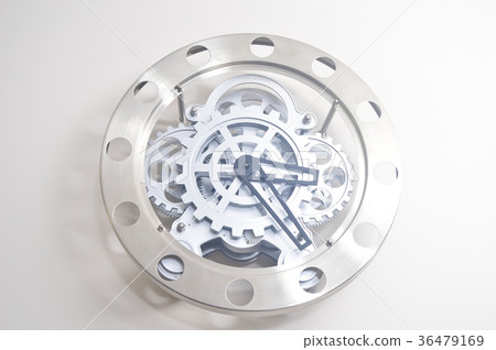 Clock hanging on the wall Clock hanging on the wall 36479169