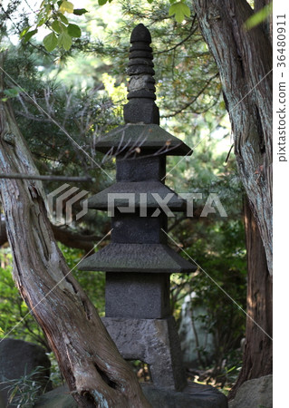 Stone lanterns of Kiyomekaen 36480911