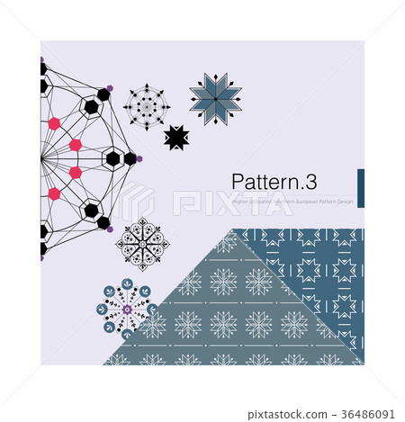Northern Europe Pattern - Stock Illustration [36486091] - PIXTA